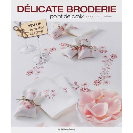 Livro Délicate Broderie Point de Croix