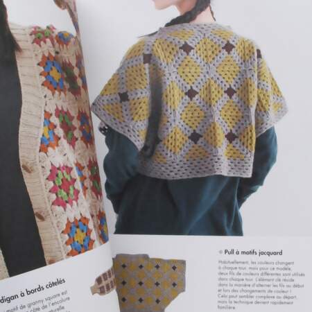 Livro Dressing en Granny Square Au Crochet