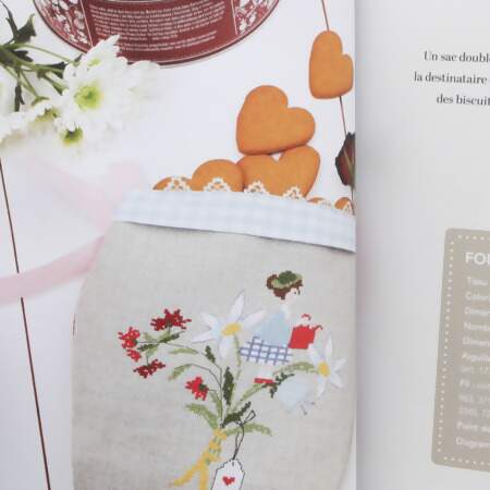 Livro Jolies Scènes Au Point de Croix