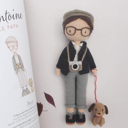 Livro La Famille de Lulu au Crochet