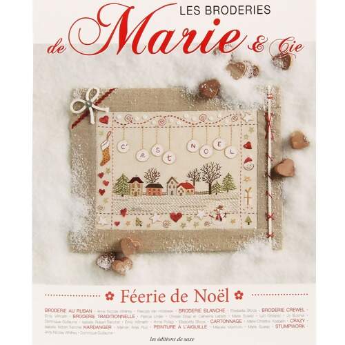 Livro Les Broderies Marie e Cie Nº 05 Féerie de Noel 