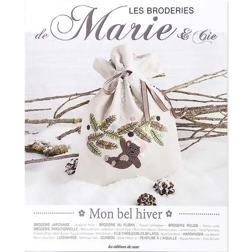 Livro Les Broderies Marie e Cie Nº 09 Mon Bel Hiver