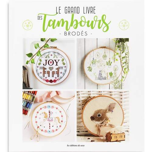 Livro Le Grand Livre Des Tambours Brodés