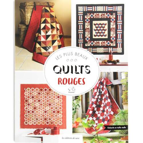 Livro Le Plus Beaux Quilts Rouges