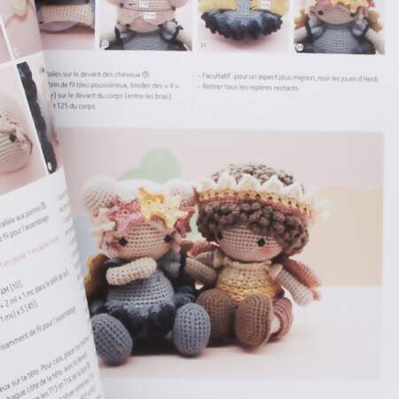 Livro Les Amigurumis de La Forêt Enchantée Au Crochet
