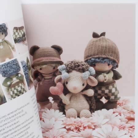 Livro Les Amigurumis de La Forêt Enchantée Au Crochet