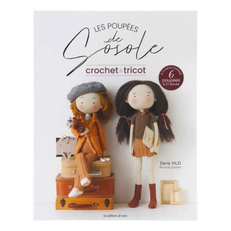 Livro Les Poupées de Sosole Crochet e Tricot