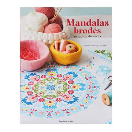 Livro Mandalas Brodés Au Point de Croix