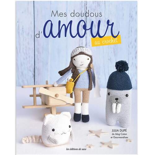 Livro Mes Doudous D Amour Au Crochet Amigurumis