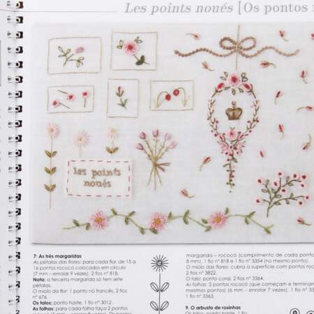 Livro Meu Caderno de Bordado De Marie Suarez