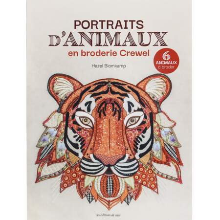 Livro Portraits D Animaux En Broderie Crewel