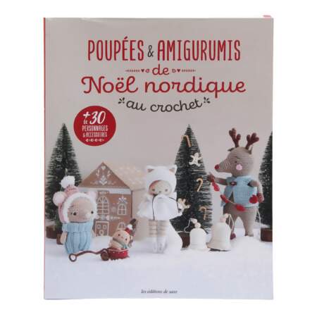 Livro Poupées & Amigurumis de Noel Nordique Au Crochet