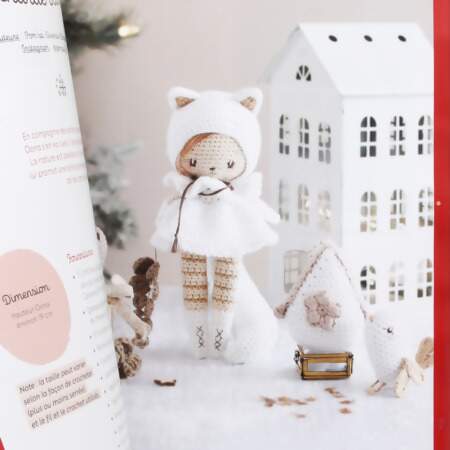 Livro Poupées & Amigurumis de Noel Nordique Au Crochet