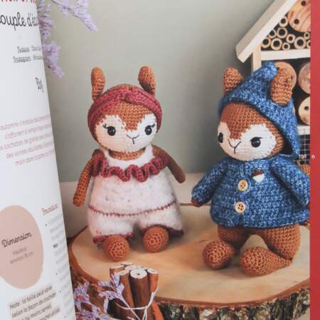 Livro Poupées e Amigurumis en Automne Au Crochet