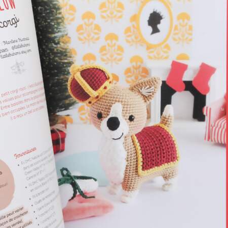 Livro Poupées e Amigurumis de Noel so British au Crochet