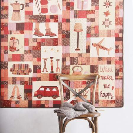 Livro Quilt Country N.63 Couleurs D Hiver FL