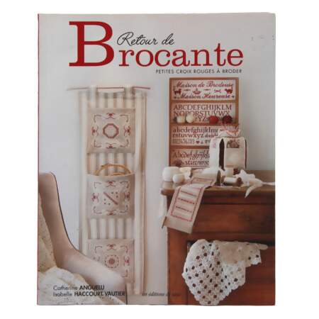 Livro Retour De Brocante Petites Croix Rouges À Broder