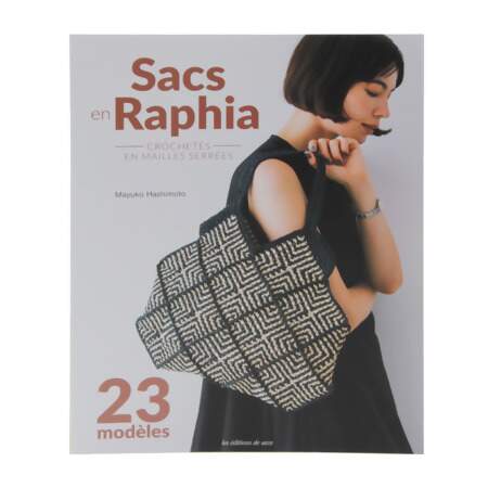 Livro Sacs En Raphia Crochetés En Mailles Serrées