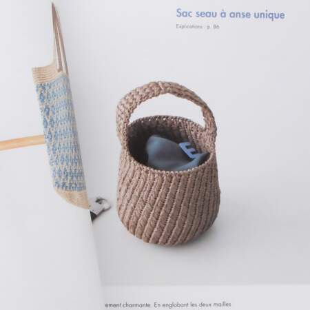 Livro Sacs En Raphia Crochetés En Mailles Serrées