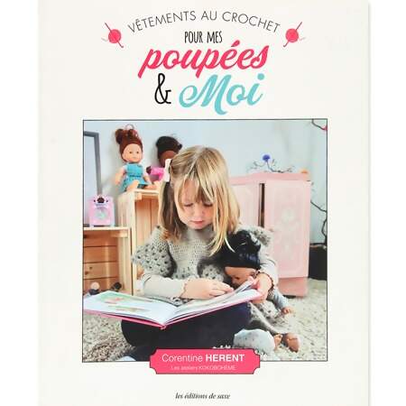 Livro Vêtements Au Crochet Pour Mes Poupées e Moi