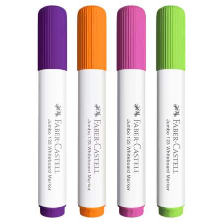 Marcador para Quadro Branco Colorido Faber-Castell SM/MQBCOLOR 4 Cores