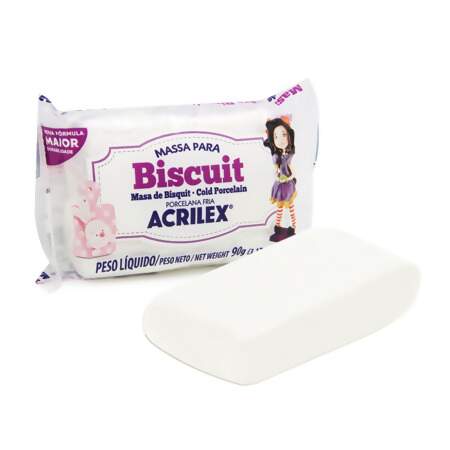 Massa para Biscuit Acrilex Ref.07490 com 90g