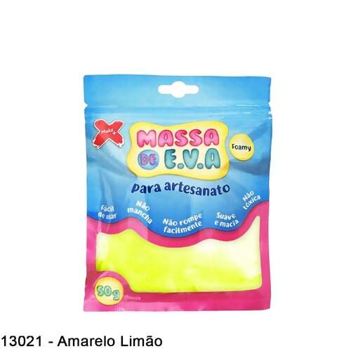 Massa de EVA para Artesanato Make + com 50g