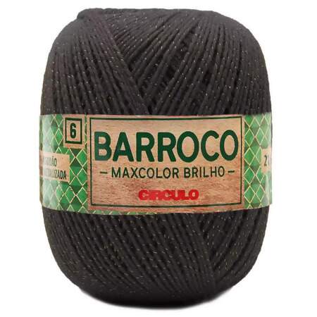 Barbante Barroco MaxColor Brilho nº 6 - 200g