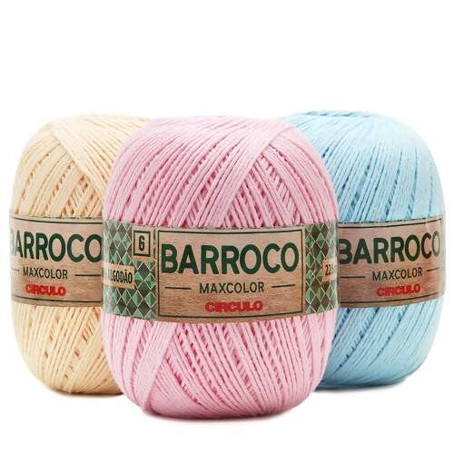 Barbante Barroco MaxColor Candy Colors nº 06 - 200g