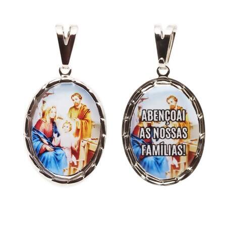 Medalha Dupla Face com 10 Und FL