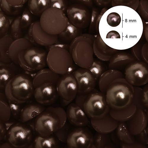 Meia Pérola N.08 8mm Cores 48g