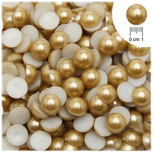Meia Pérola ABS Colorida Circulo 10mm 250g