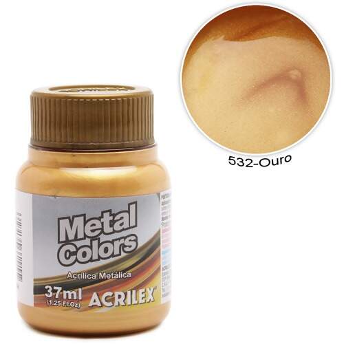 Tinta Acrilex Metal Colors Ref.03640 37ml