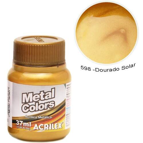 Tinta Acrilex Metal Colors Ref.03640 37ml