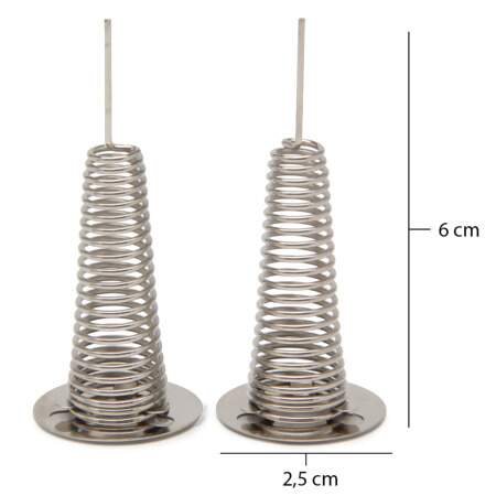 Mola de Base Oscilante Cônica Dupla Face com 10 Und