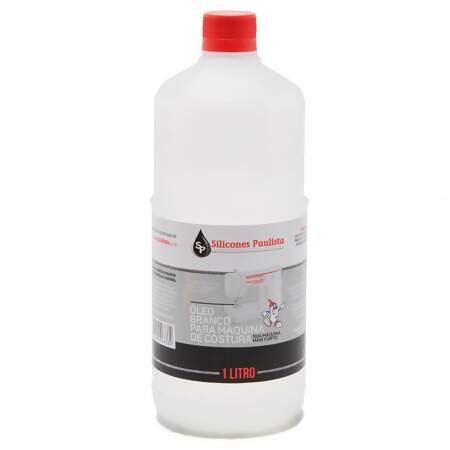 Óleo Branco Silicone Paulista 1 litro - 1 unidade