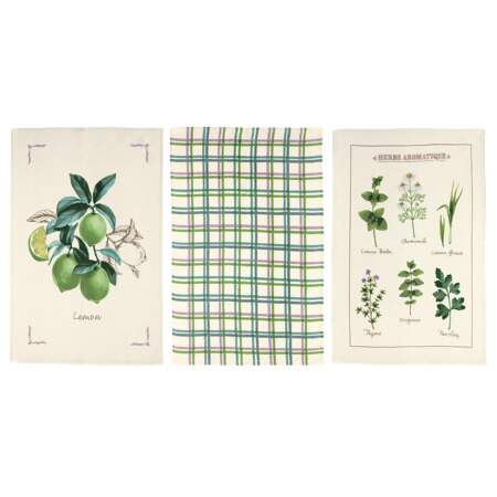 Pano de Copa Felpudo Dohler Prata 31853 Botânica 02 45x65cm