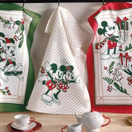 Pano de Copa Felpudo Dohler Prata Natal 026 45x65cm