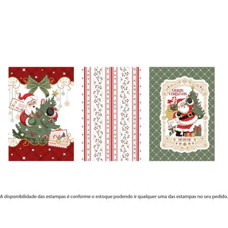 Pano de Prato Felpudo Dohler Prata Natal 130 45x65cm
