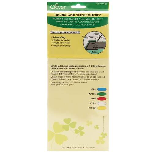 Papel Carbono Chacopy Clover Ref.434 Com 05 Und