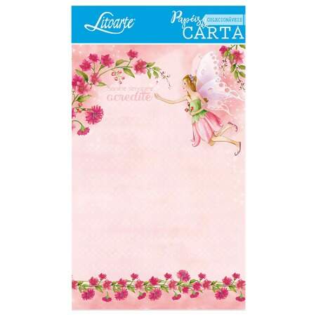 Papel de Carta Litoarte PEC com 05 Und