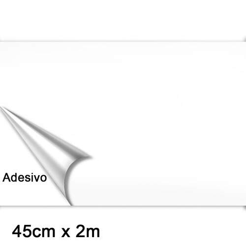 Papel Contact Linha Colorido Fosco 45cm x 2mts