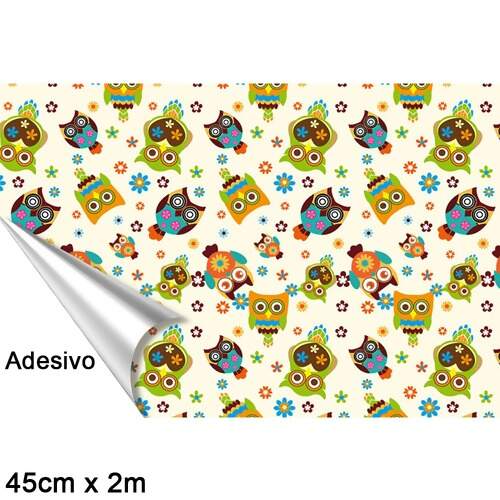 Papel Contact Linha Infantil 45cm x 2mts