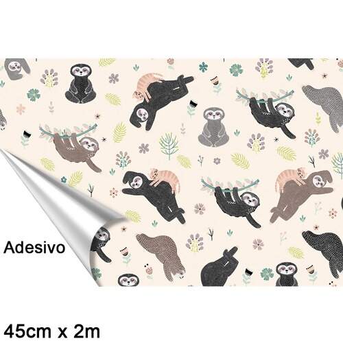 Papel Contact Linha Infantil 45cm x 2mts