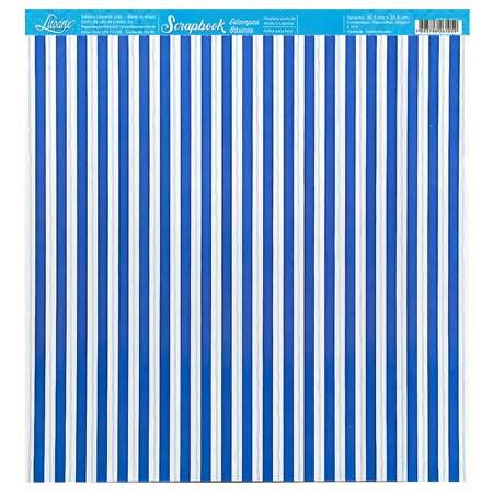Papel para Scrapbook Estampa Básica Litoarte SBB 30,5 x 30,5 cm