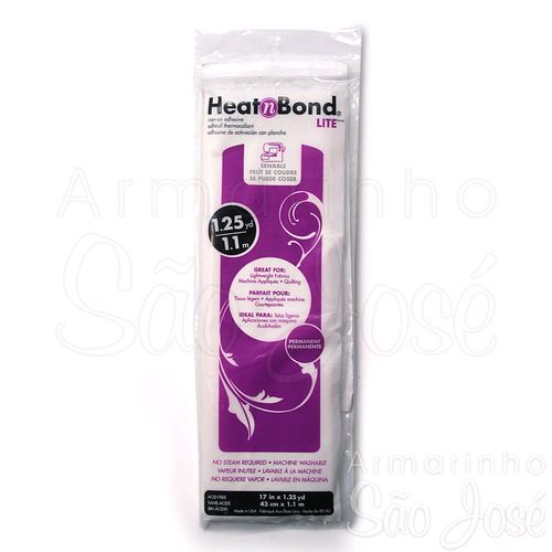 Papel Entretela Termocolante HeatnBond Lite Ref 3522 0,43 x 1,15mts FL