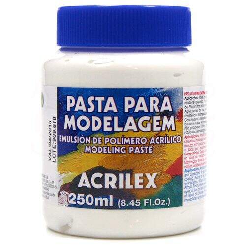 Pasta para Modelagem Acrilex Ref.13425  250ml