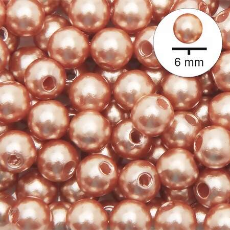 Pérola N.06 6mm Cores com 48g