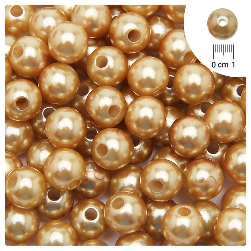 Pérola ABS Colorida Circulo 10mm 250g