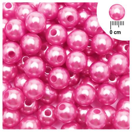 Pérola ABS Colorida Circulo 8mm 250g